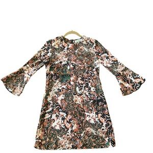 WAYF Floral/Paisley Shift Dress